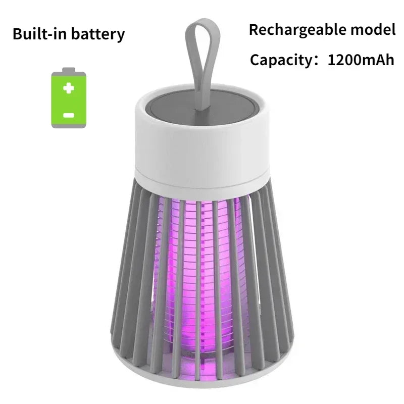 Éliminez les moustiques sans bruit – Lampe UV rechargeable 1200mAh