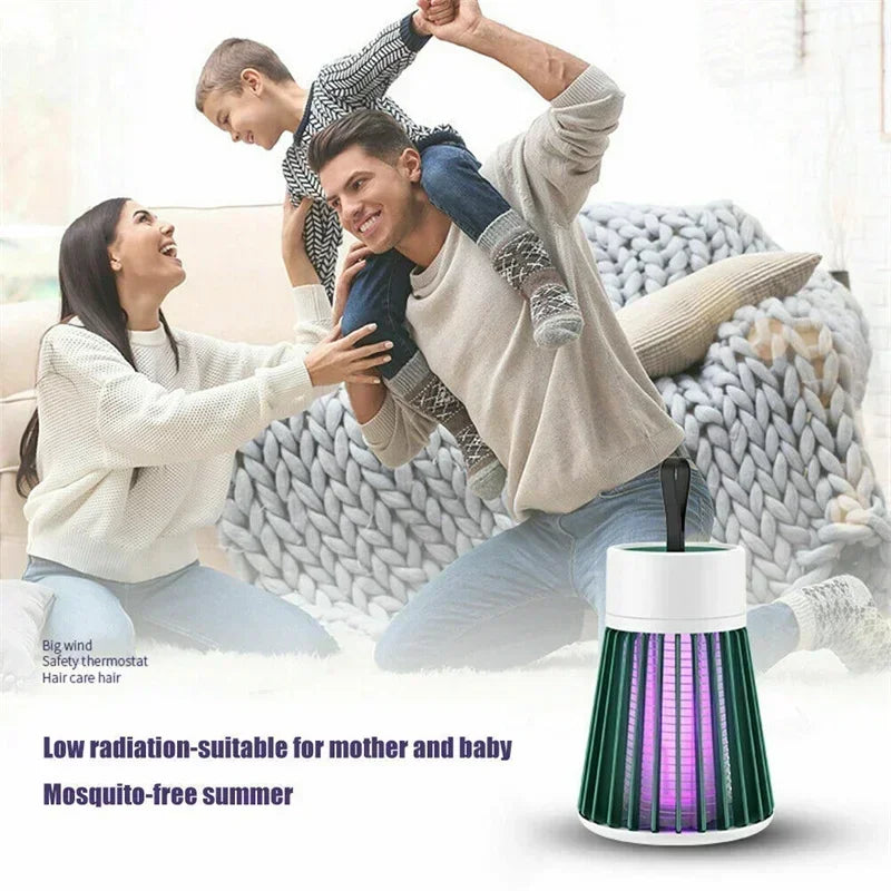 Éliminez les moustiques sans bruit – Lampe UV rechargeable 1200mAh