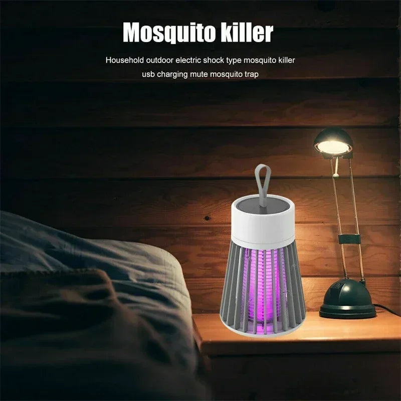 Éliminez les moustiques sans bruit – Lampe UV rechargeable 1200mAh