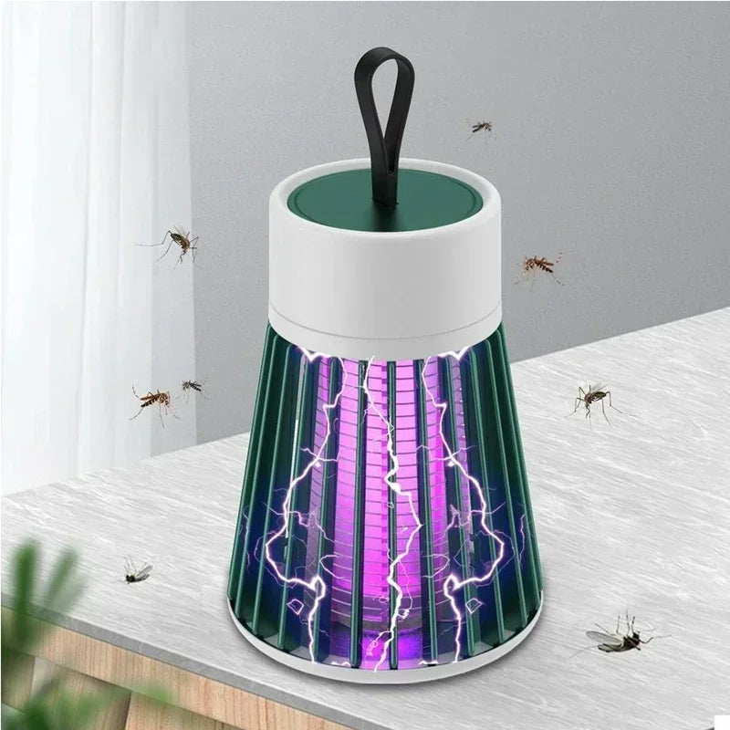 Éliminez les moustiques sans bruit – Lampe UV rechargeable 1200mAh
