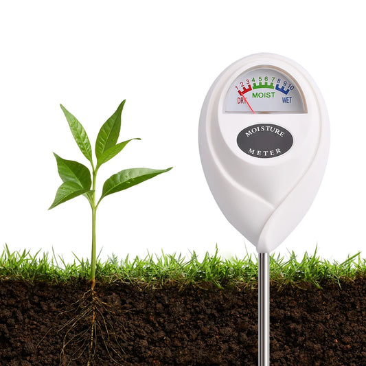 Testeur de sol 3-en-1 – Humidité, lumière, pH sans pile