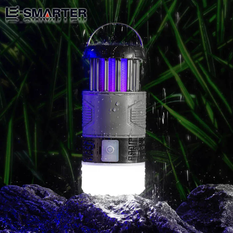Lampe solaire UV anti-moustique – Rechargeable & pliante, modèle portable