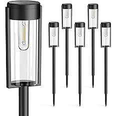 Lampe solaire LED pour pelouse – Étanche, éclairage extérieur paysager